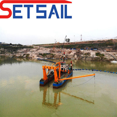 CTS Tipo de ranhura Cortador de potência elétrica de alta capacidade Excavadora de sucção com bomba de areia