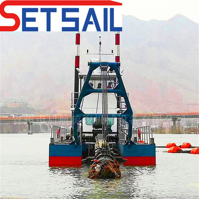 Dredger de sucção equipado com 450W de potência do motor auxiliar