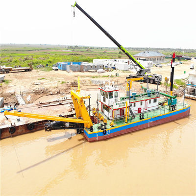 Bomba de sucção de Shijiazhuang 20m Profundidade de dragagem 26 polegadas Cortador dragadora de sucção para areia do rio
