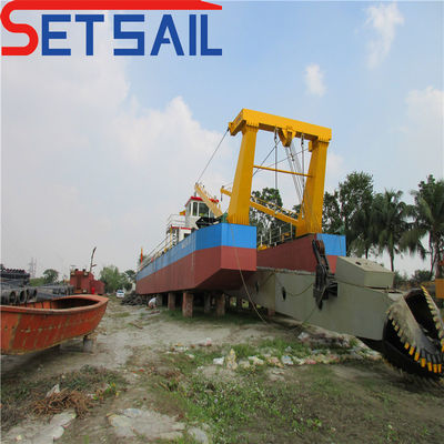QHCSD-283 Dredger de areia de sucção com profundidade de dragagem de 18 m
