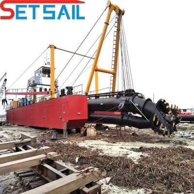 24 polegadas Cummins motor diesel Power Cutter Sucção draga com e 2t peso de âncora