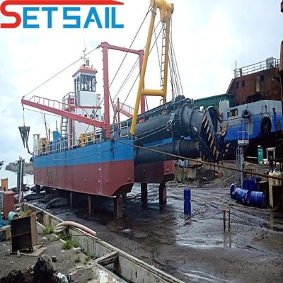 24 polegadas Cummins motor diesel Power Cutter Sucção draga com e 2t peso de âncora