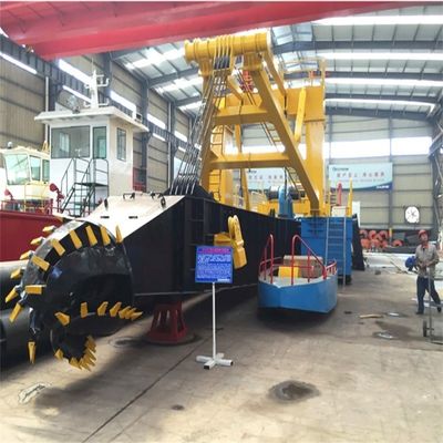 1400 metros cúbicos de capacidade motor hidráulico diesel cortador de sucção dragadora de areia do rio