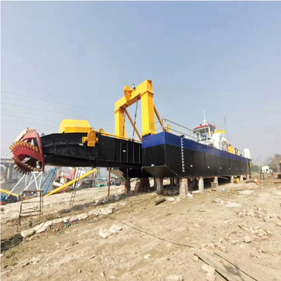 1400 metros cúbicos de capacidade motor hidráulico diesel cortador de sucção dragadora de areia do rio