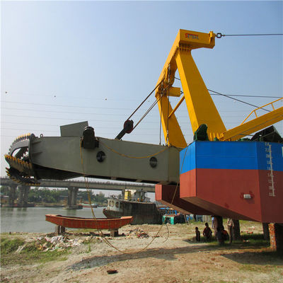 Dredger de sucção de corte de 26 polegadas com tipo de fenda CTS e diâmetro da cabeça de corte de 2400 mm
