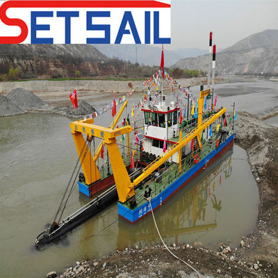 Dredger de sucção de 28 polegadas com sistema hidráulico e serviço pós-venda ao longo da vida