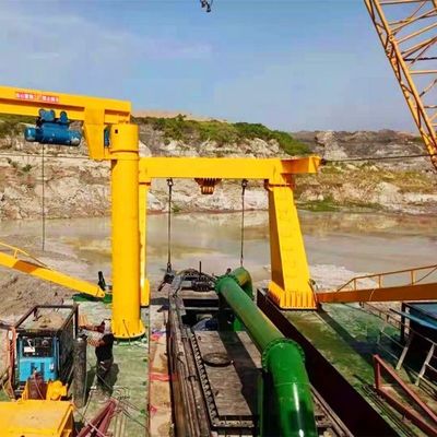 Máquina de dragagem de lama de sucção de cortador, com uma embreagem hidráulica adaptada às suas necessidades