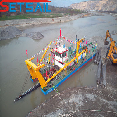 Rexroth Fluxo hidráulico de água 7000m3 Cortador Sucção Dredger de areia para diesel Tipo de energia