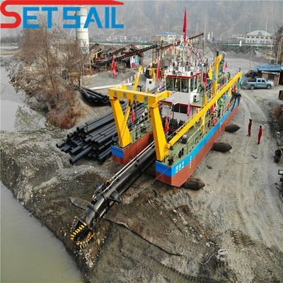 Máquinas de corte automático completo de sucção de dragagem de areia fluvial para o fluxo de água 300-20000 m3/h