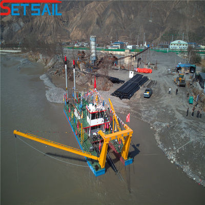 PLC Siemens Cutter Suction Sand Dredging Machinery com serviço pós-venda ao longo da vida