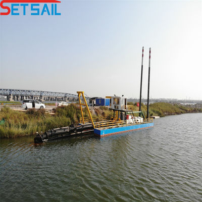 PLC Siemens Cutter Suction Sand Dredging Machinery com serviço pós-venda ao longo da vida
