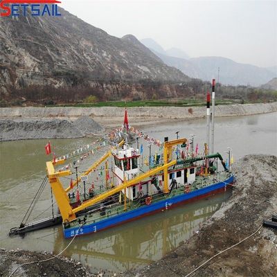 120-4000 M3/H Capacidade bomba hidráulica motor diesel cortador de sucção de areia navio para dragagem