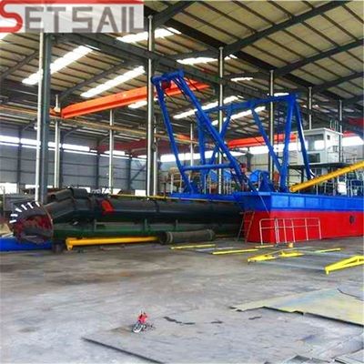 Customização CSS-3 Controle hidráulico Motor diesel Cortador de potência Nave de sucção para dragagem
