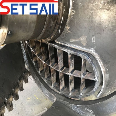 Dredger de sucção de motor a diesel com diâmetro de cabeça de corte de 2350 mm