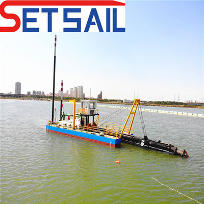 Rexroth Parker Hydraulic Diesel Engine Cutter Suction River Mud Dredging Ship para a Nigéria