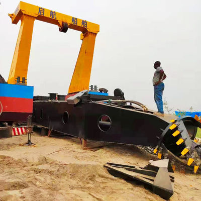 Recuperação de terrenos Barranco de areia de bomba de corte de sucção Barco de dragagem com capacidade de 60-4000m3
