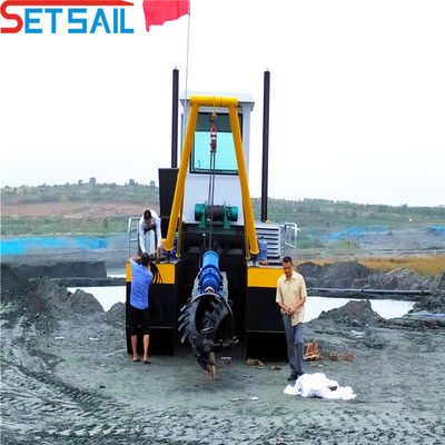 3900cm * 860cm * 200cm Package Cutter Suction Sand Dredging Ship com Anchor Boom