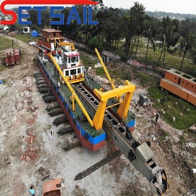 Rexroth bomba hidráulica de 28 polegadas cortador sucção barco de dragagem serviço pós-venda ao longo da vida