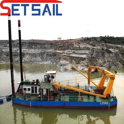 Rexroth bomba hidráulica de 28 polegadas cortador sucção barco de dragagem serviço pós-venda ao longo da vida