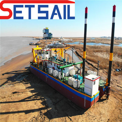 54m de cabeça cortador de sucção draga movida por motor diesel e Shijiazhuang bomba de areia
