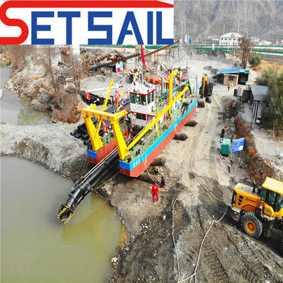 Bomba de areia de Shijiazhuang, cortador de 26 polegadas, draga de sucção, equipada com motor diesel.