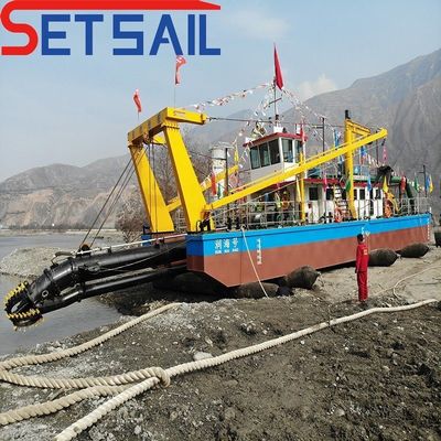 QHCSD-327 26 polegadas cortador sucção areia dragagem dragadora com 2400mm Diâmetro cabeça de corte