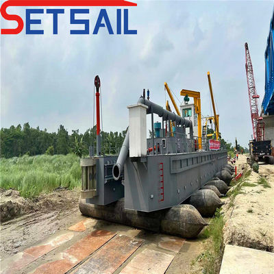 QHCSD-327 26 polegadas cortador sucção areia dragagem dragadora com 2400mm Diâmetro cabeça de corte