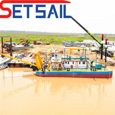 Dredger de sucção de corte de 26 polegadas personalizável com motor diesel de bomba de areia de hidrociclo