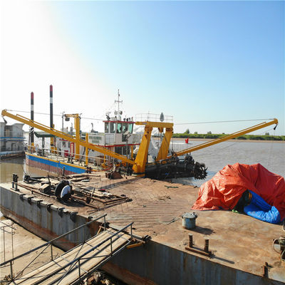 Dredger de sucção de 26 polegadas com gerador Cummins e consumo total de combustível de 350L