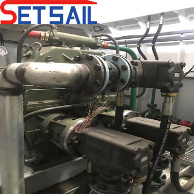 Dredger de sucção de corte de 26 polegadas com sistema Siemens PLC e consumo total de combustível de 350L
