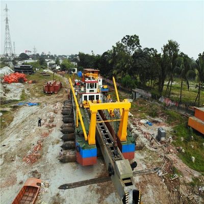Dredger de sucção de corte de 26 polegadas com motor a diesel Cumins / Weichai
