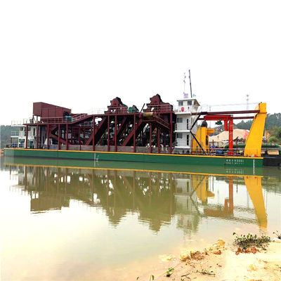Dredger de sucção de corte de 26 polegadas com motor a diesel Cumins / Weichai
