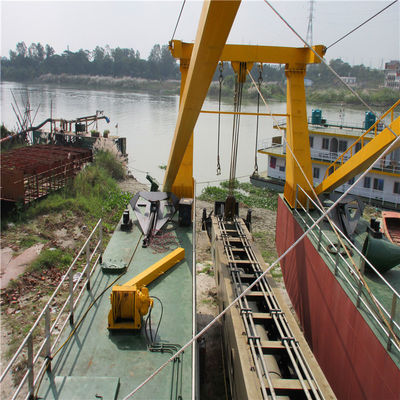 Dredger de sucção de corte de 26 polegadas com motor a diesel Cumins / Weichai
