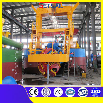 26 polegadas de cortador de sucção de areia de dragagem QHCSD-345 com 600mm tubo de descarga diâmetro interno