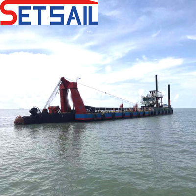 160m3-5000m3 Capacidade cortador de bomba hidráulica dragadora de sucção para dragagem pesada
