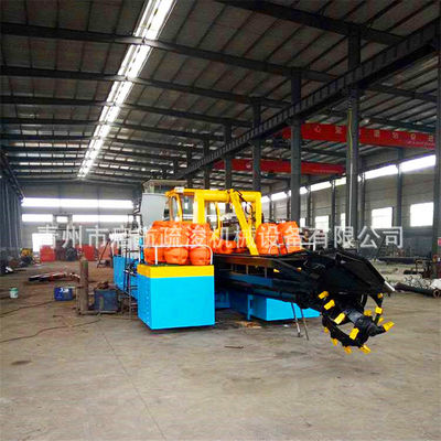 Cortador de chapas de aço, dragadora de areia de sucção com capacidade de 160 m3-5000 m3 e motor diesel