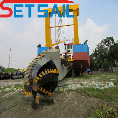 Shijiazhang Industrial Pump 24 Inch Cutter Suction Dredger para Pompagem de Slurry Pesado
