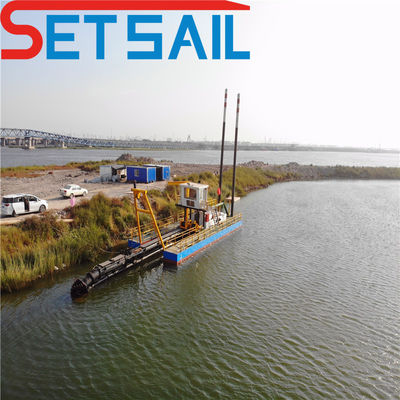 Shijiazhang Industrial Pump 24 Inch Cutter Suction Dredger para Pompagem de Slurry Pesado