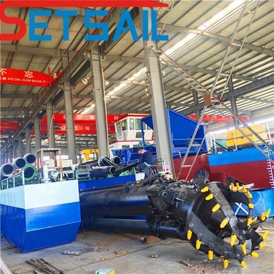 Shijiazhang Industrial Pump 24 Inch Cutter Suction Dredger para Pompagem de Slurry Pesado