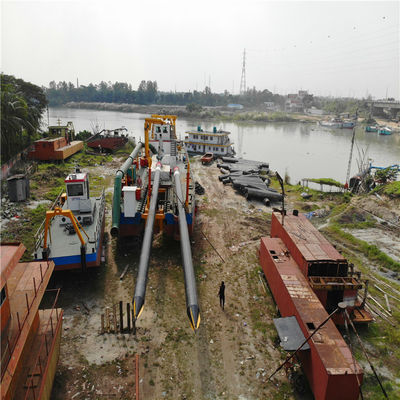 24 polegadas de cortador de sucção dragadora 2190kw Potência do motor principal 2050 mm Diâmetro da cabeça do cortador
