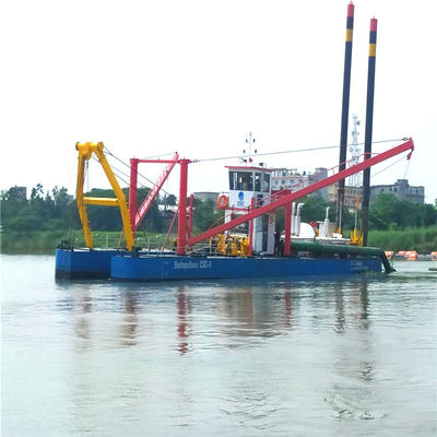 Dredger de sucção de corte de 24 polegadas de alta capacidade personalizado com 2190kw de potência do motor principal