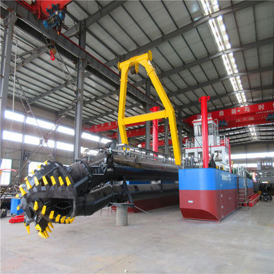 Dredger de sucção de corte de 24 polegadas de alta capacidade personalizado com 2190kw de potência do motor principal