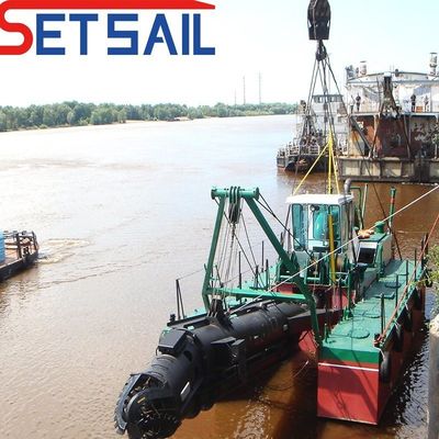Dredger de areia de sucção de cortador personalizado para manutenção pós-venda no rio e ao longo da vida