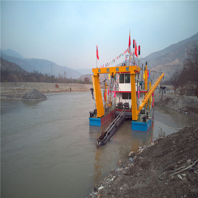 QH-D27 700 M3 Capacidade 18 polegadas cortador de sucção de areia dragadora para construção de portos