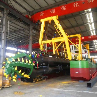 Dredger de sucção de diâmetro de tubo de 800 mm para extração de areia fluvial multifuncional