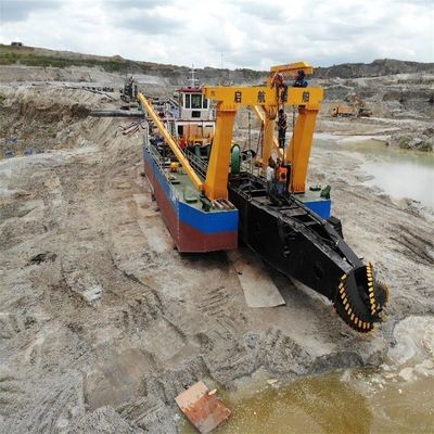 57m Head Cutter Suction Dredger com 1900 R/M Velocidade de rotação e longo tempo de trabalho