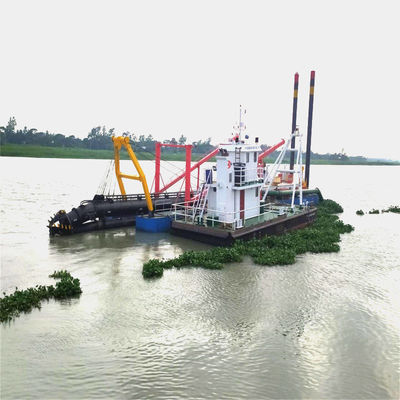 57m Head Cutter Suction Dredger com 1900 R/M Velocidade de rotação e longo tempo de trabalho