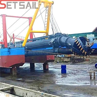 QH-D33 20 Inch Cutter Suction Sand Dredger com 7m de altura total e motor diesel