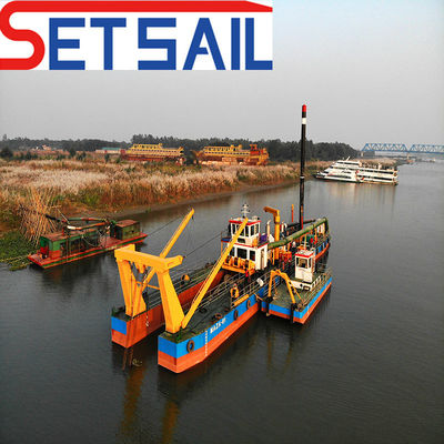 Dredger de areia de sucção resistente à corrosão com comprimento total de 46 m