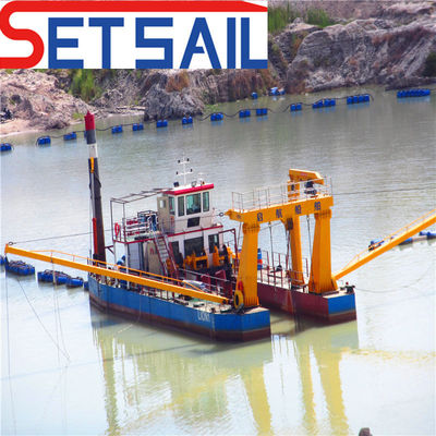 20 Inch River Mud Pump Cutter Suction Sand Dredger para construção de cruzamento de rios